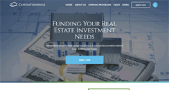 Desktop Screenshot of capfundings.com